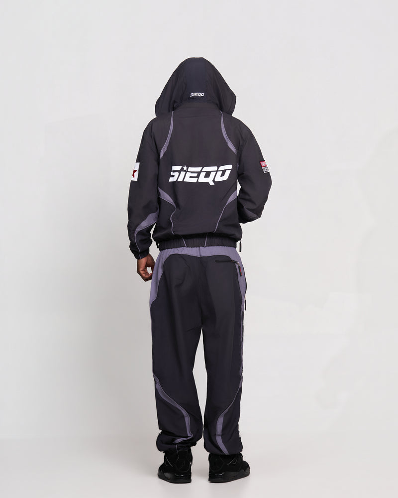 black track suit