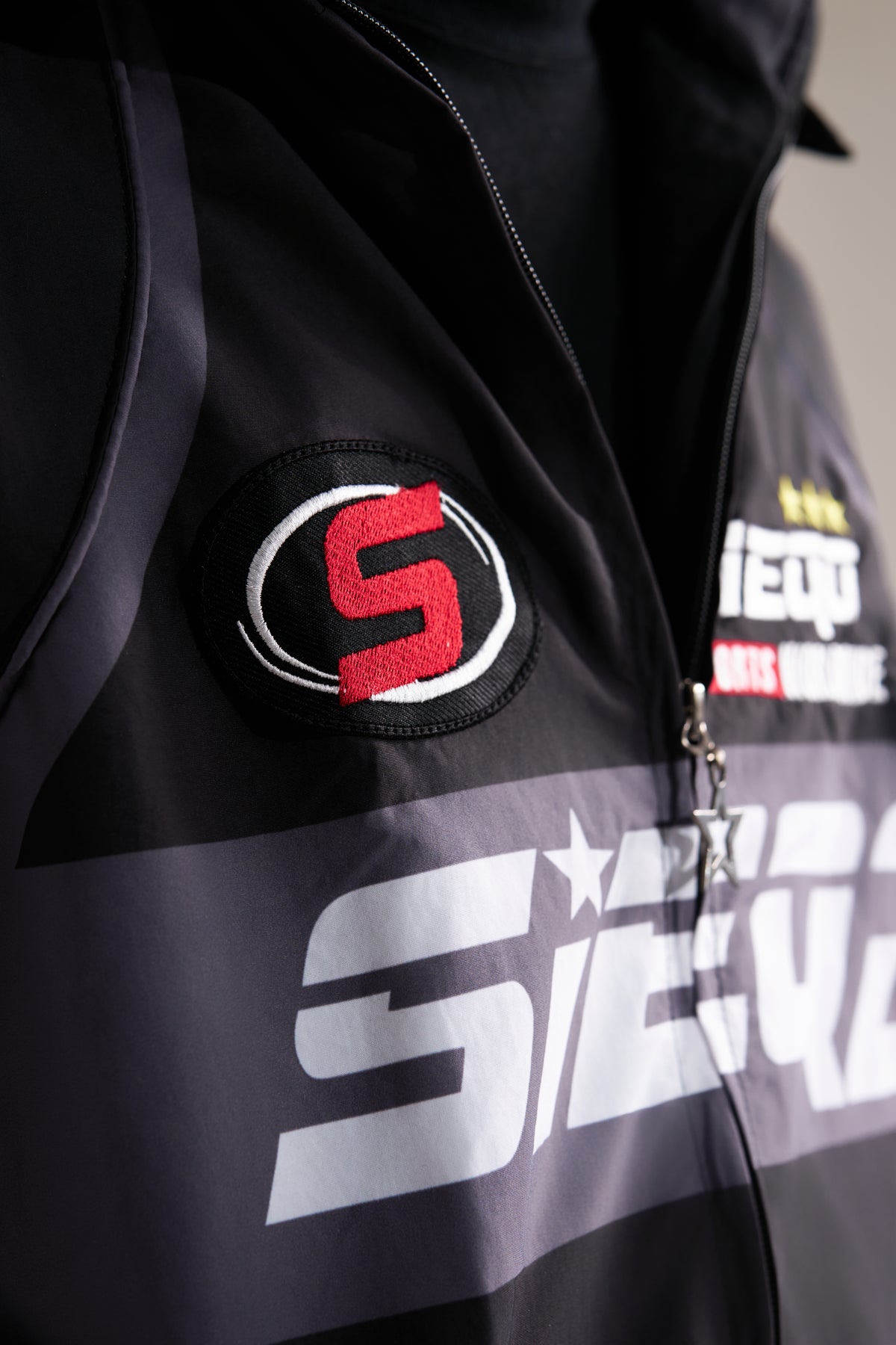 black track suit