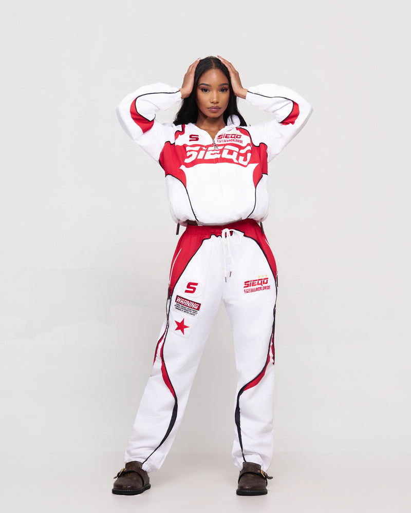 White Track Suit