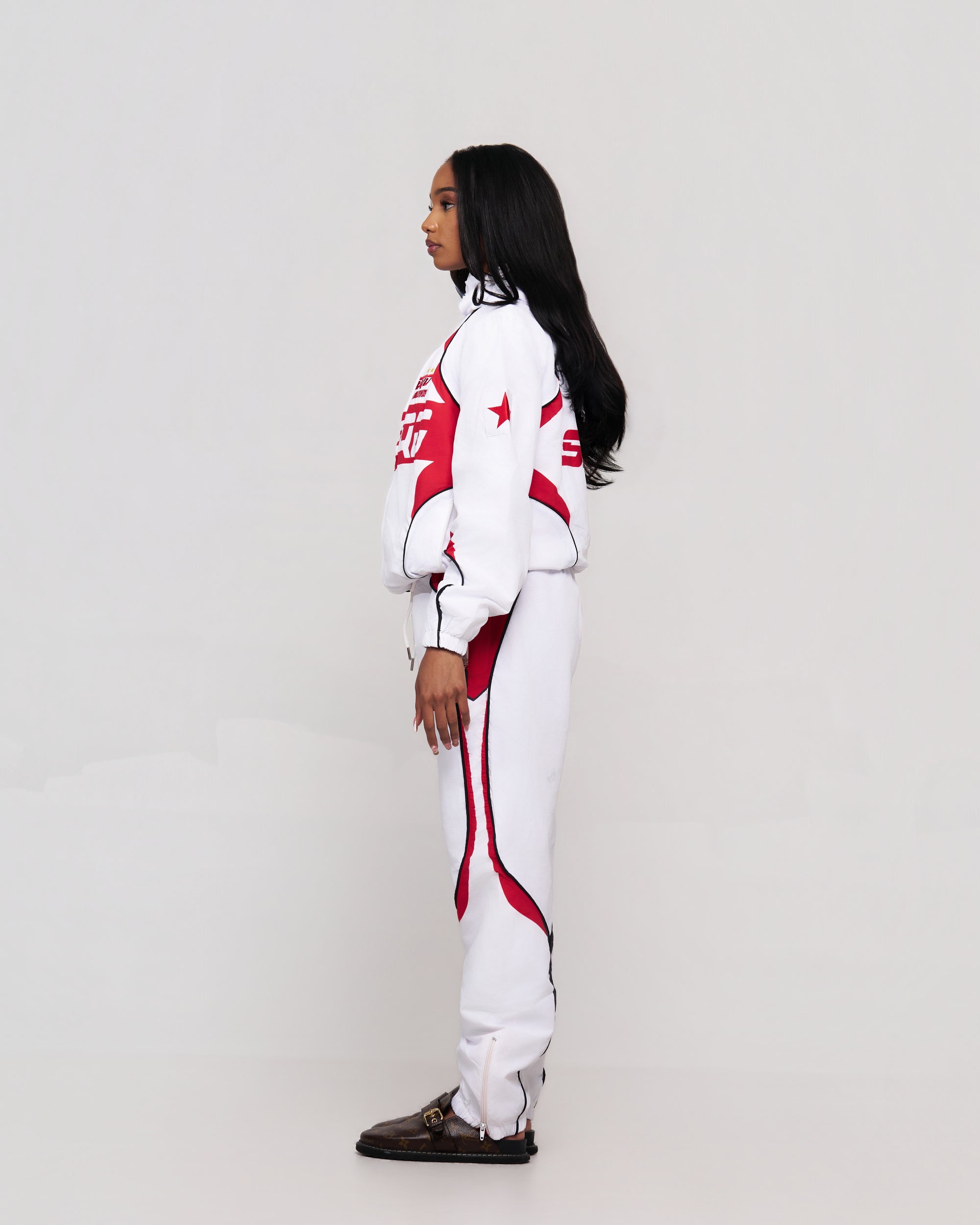 White Track Suit