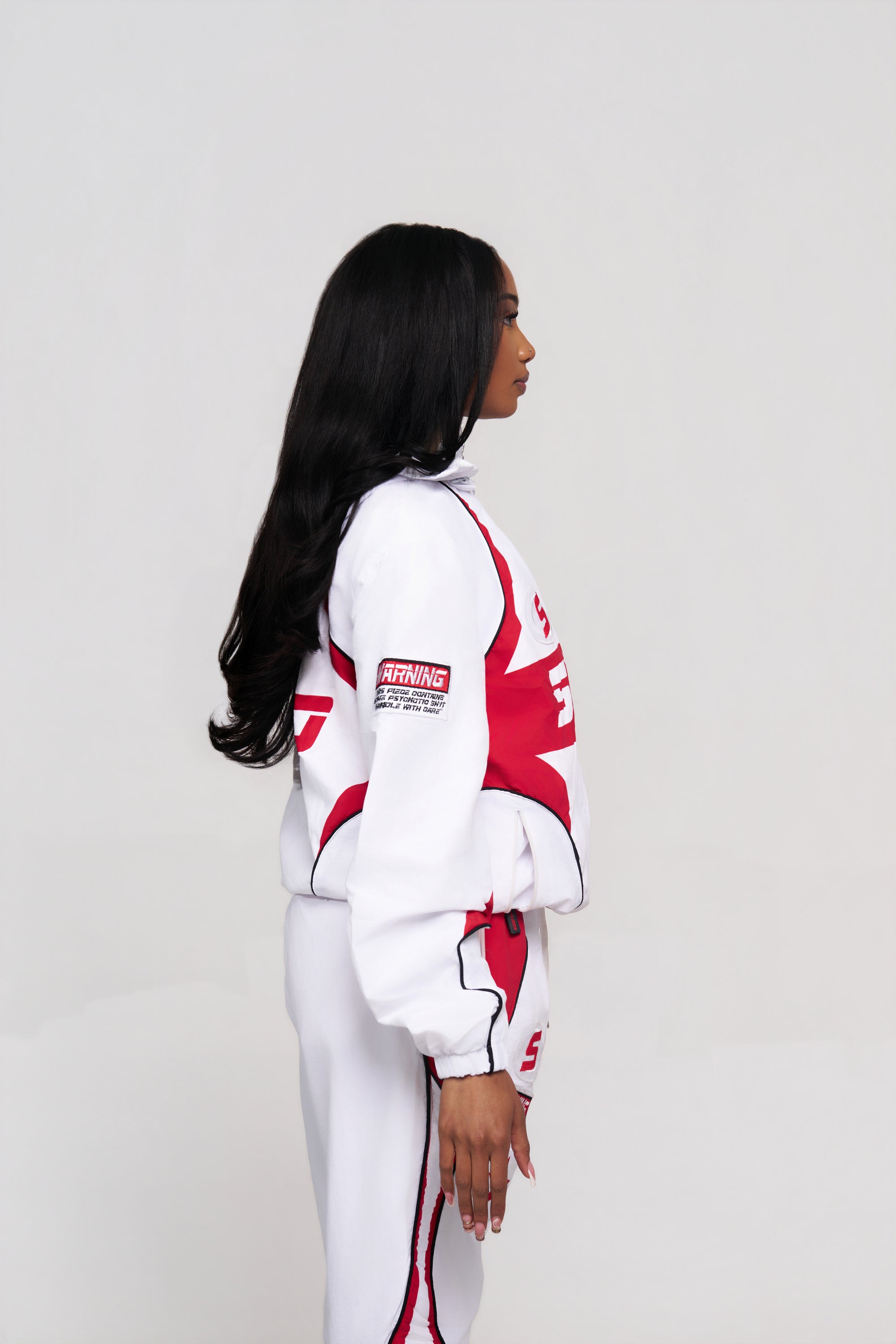 White Track Suit