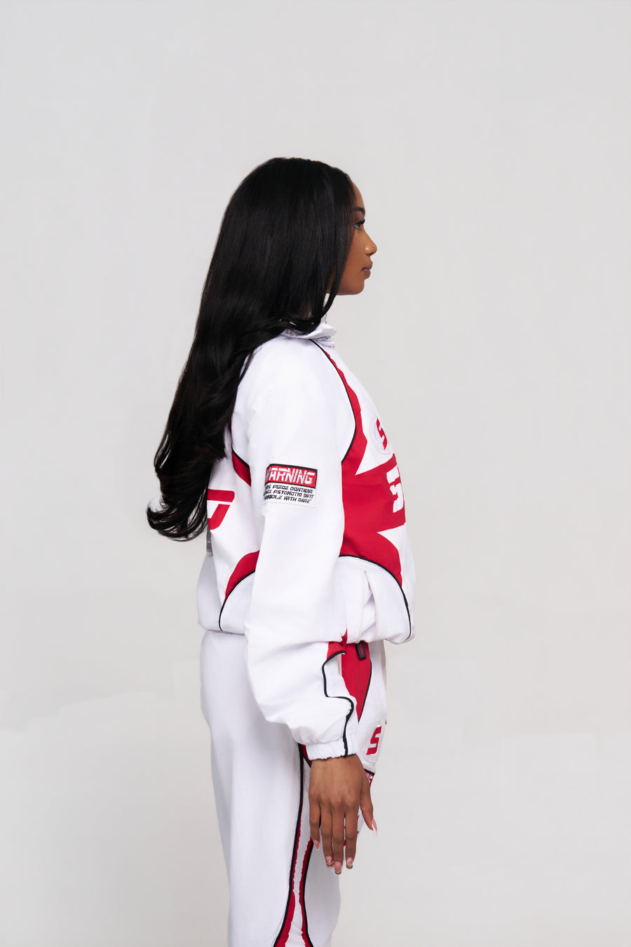 White Track Suit