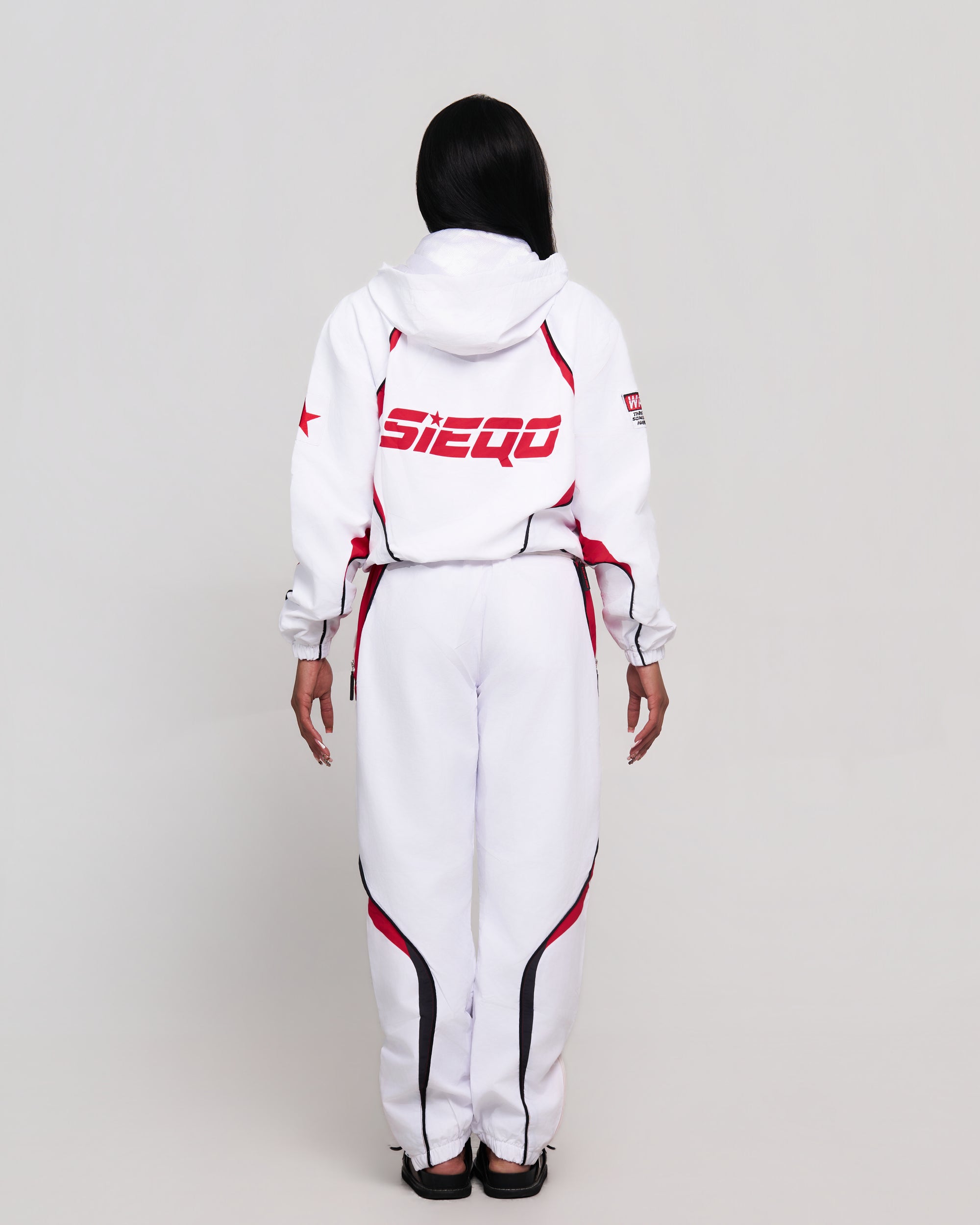 White Track Suit